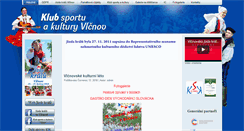 Desktop Screenshot of kskvlcnov.cz